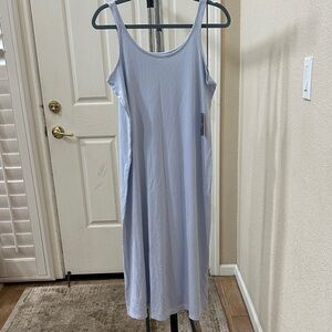 J. Jill Light Blue Sleeveless Nightgown